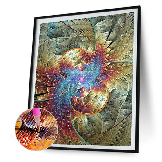 Symmetrical Pattern - Full Square Drill Diamond Painting 50*60CM