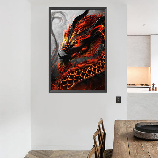 Dragon - Full Round Drill Diamond Painting 40*60CM