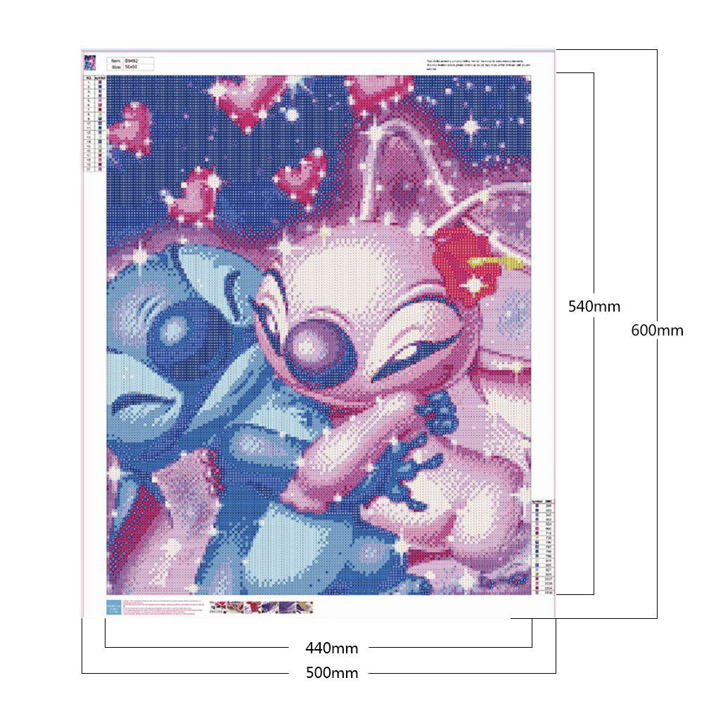 Stitch - Full Round Drill Diamond Painting 50*60CM