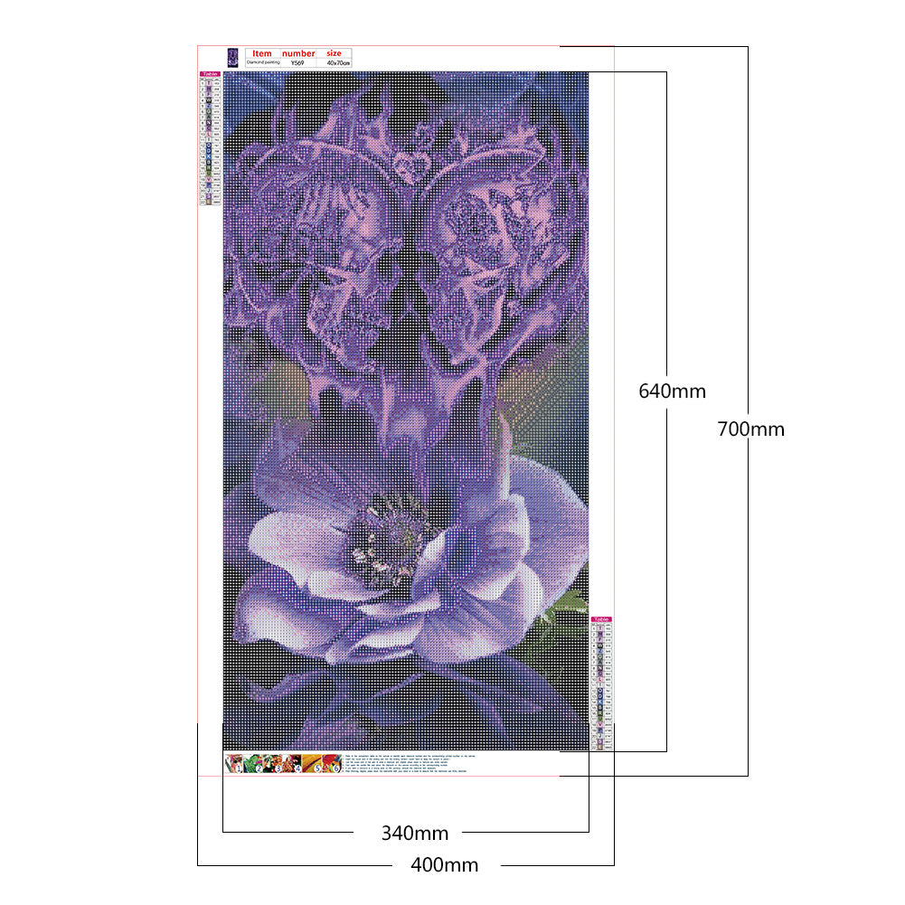 Skeleton - Full Round Drill Diamond Painting 40*70CM