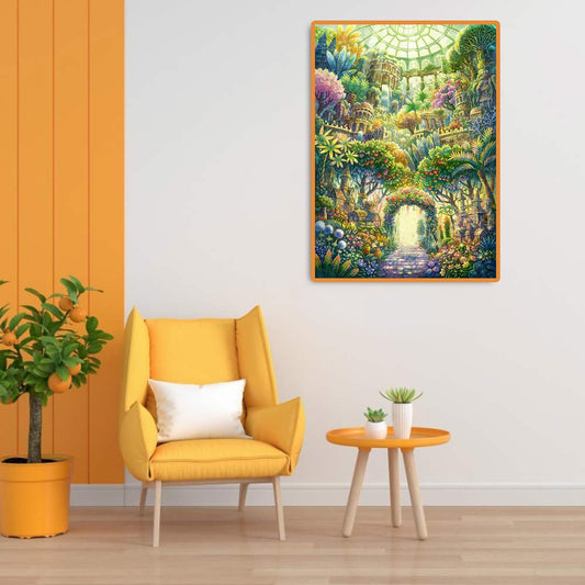 Garden In The Sea - 11CT Stamped Cross Stitch 40*56CM