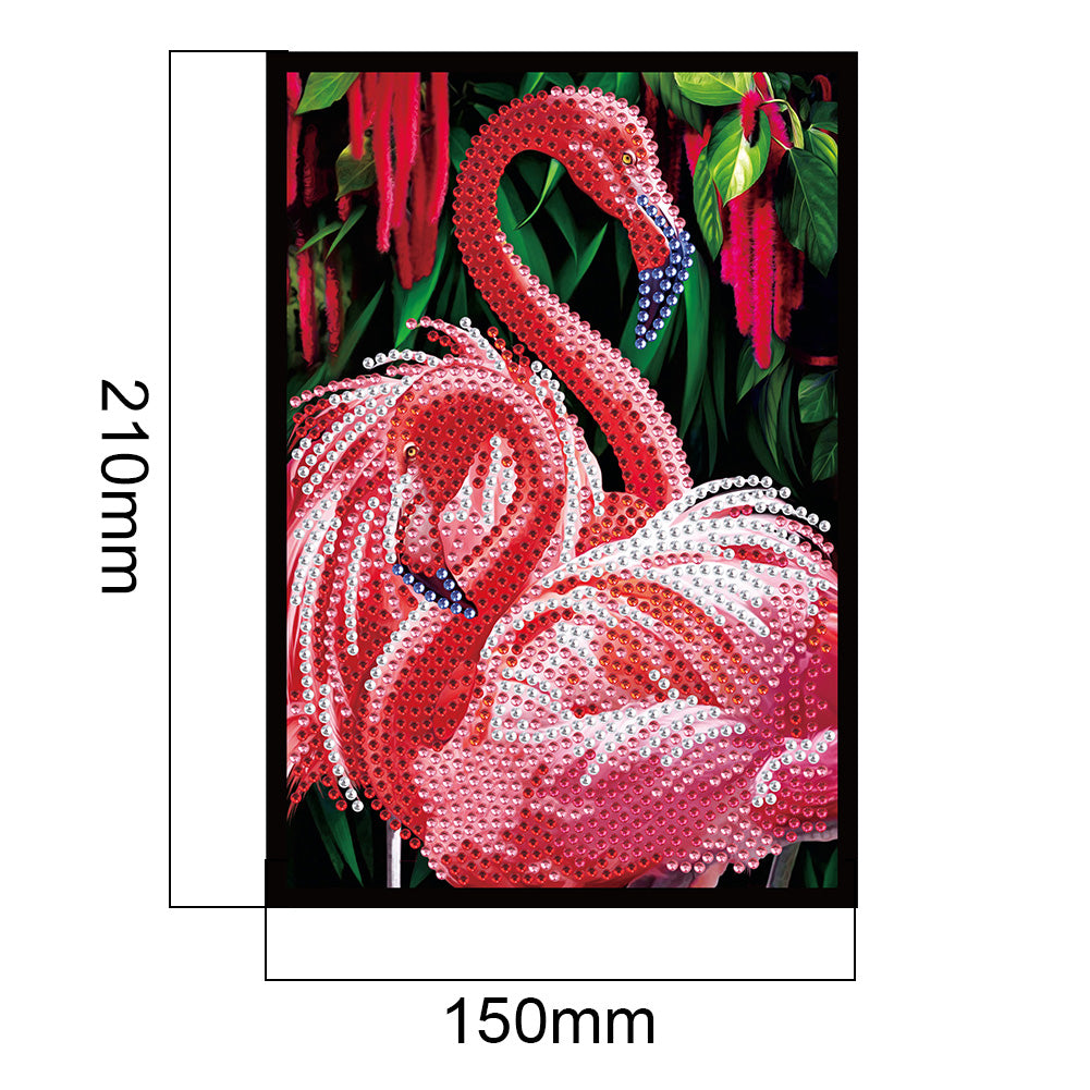 Special Shaped Diamond Painting 50 Pages A5 Notebook DIY Sketchbook Crafts