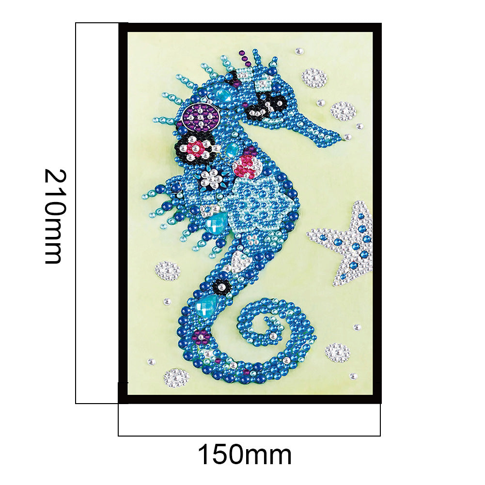 Special Shaped Diamond Painting 50 Pages A5 Notebook DIY Sketchbook Crafts