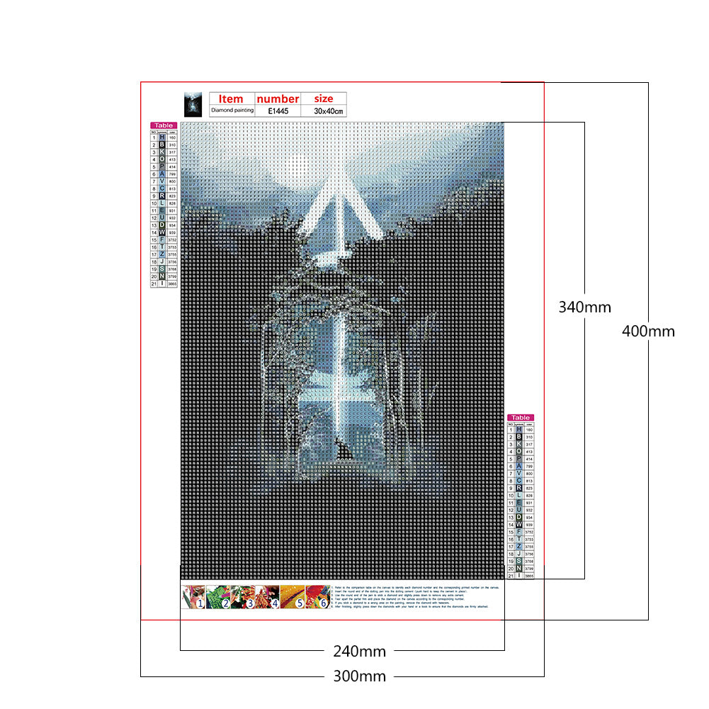 Harry Potter - Full Round Drill Diamond Painting 30*40CM