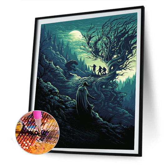Harry Potter - Full Round Drill Diamond Painting 30*40CM