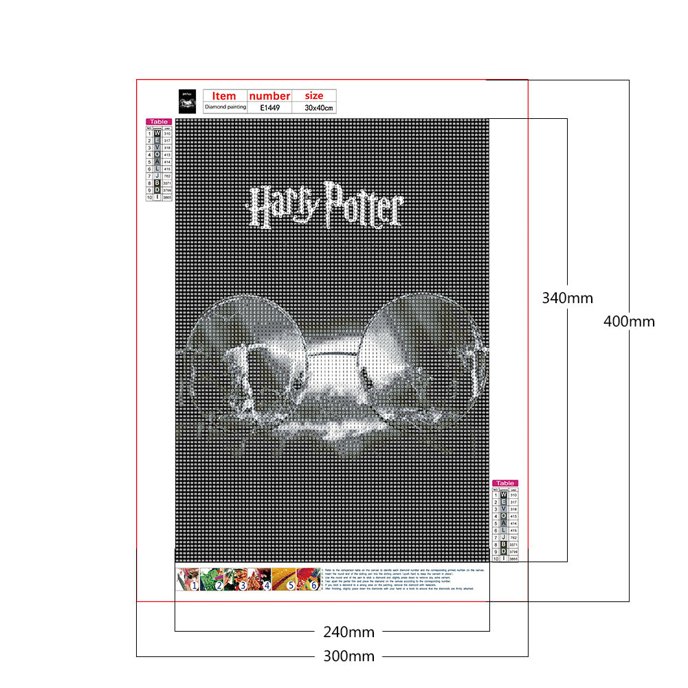 Harry Potter - Full Round Drill Diamond Painting 30*40CM