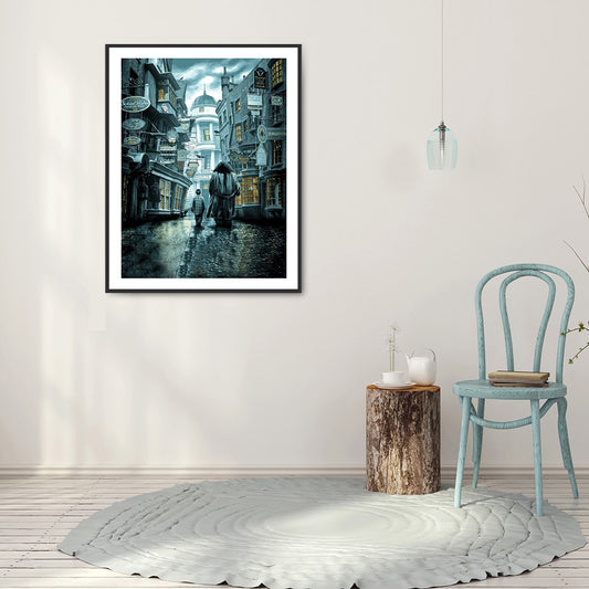 Harry Potter - Full Round Drill Diamond Painting 30*40CM