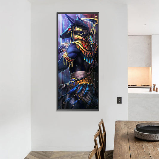 Donkey Head Warrior - Full Round Drill Diamond Painting 35*85CM