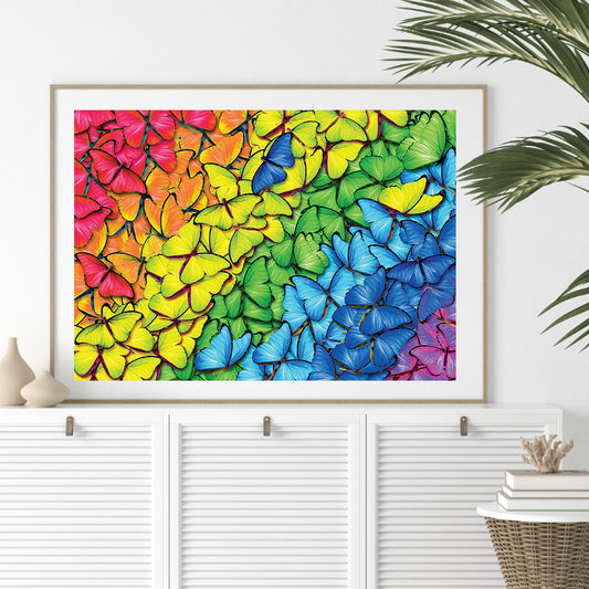 Butterfly - Full Square Drill Diamond Painting 30*40CM