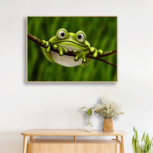 Big Eyed Frog - Full Square Drill Diamond Painting 30*40CM