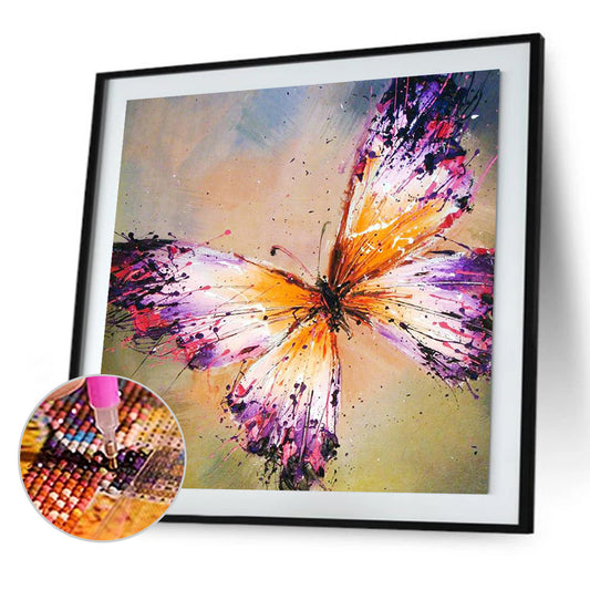 Butterfly - Full Square Drill Diamond Painting 50*50CM