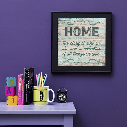 English Calligraphy And Painting - Full Round Drill Diamond Painting 40*40CM