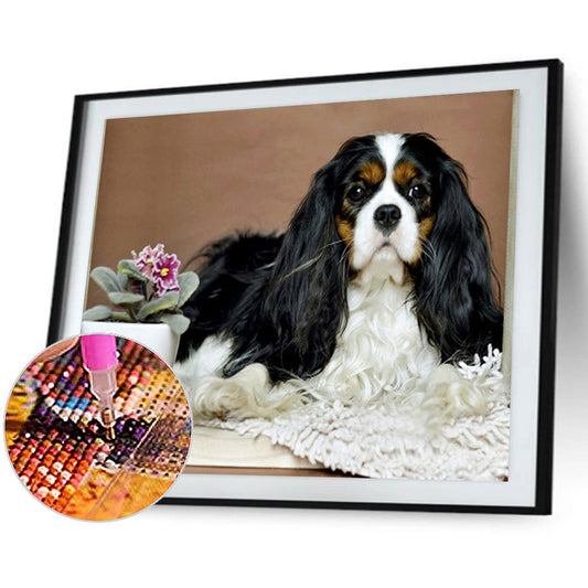 Dog - Full Round Drill Diamond Painting 40*30CM