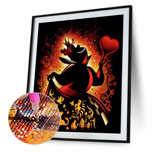 Silhouette - Full Round Drill Diamond Painting 30*40CM