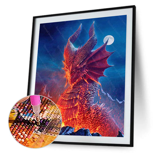 Dragon - Full Round Drill Diamond Painting 30*40CM
