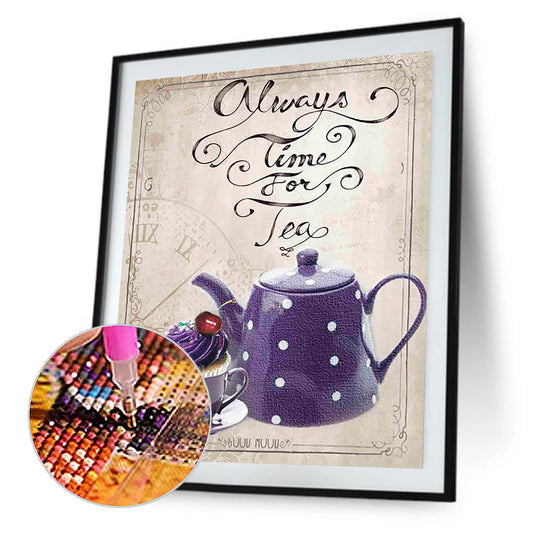 Refreshment Time - Full Round Drill Diamond Painting 30*40CM