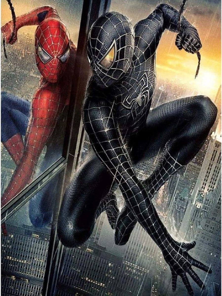 Spiderman - Full Round Drill Diamond Painting 30*40CM