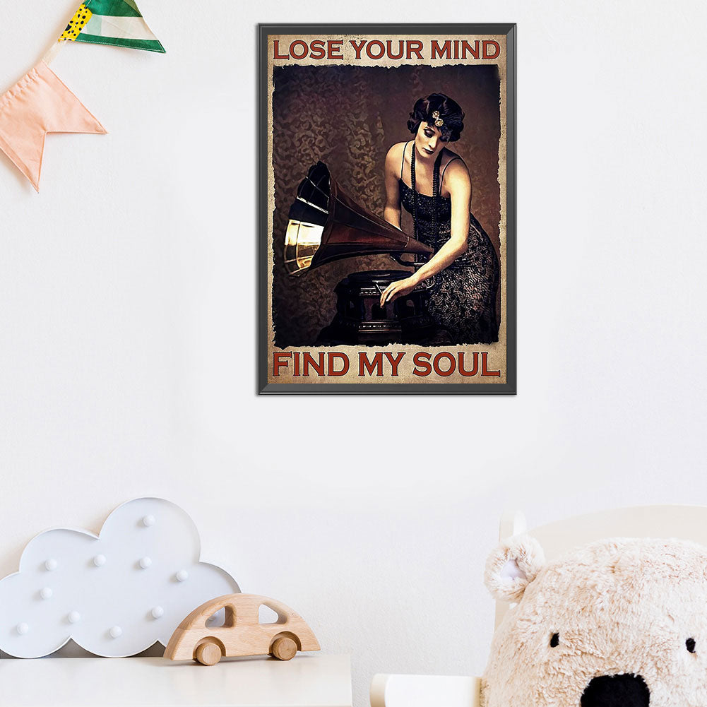 Soul Music - Full Round Drill Diamond Painting 40*60CM
