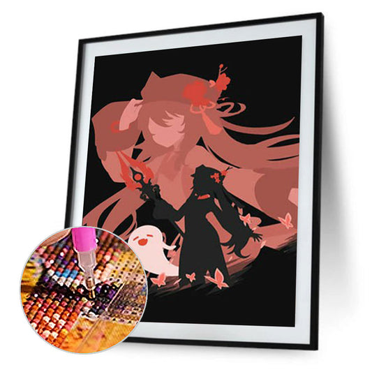 Anime Game Original God - Full Round Drill Diamond Painting 30*40CM
