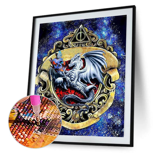 Skeleton Pterodactyl - Full Round Drill Diamond Painting 50*60CM