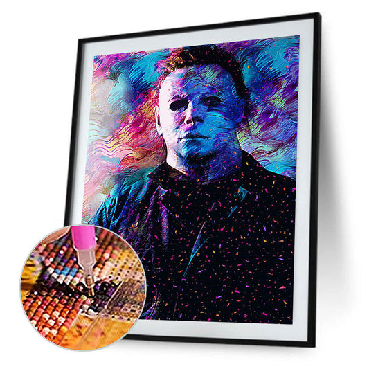 Halloween Horror Movie - Full Round Drill Diamond Painting 30*40CM