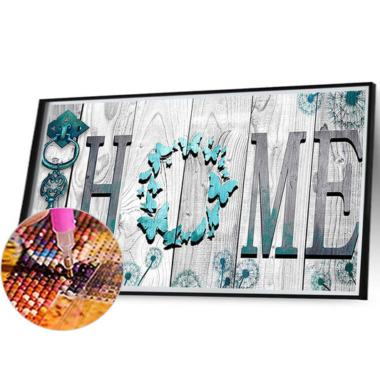 Home - Full Round Drill Diamond Painting 80*35CM