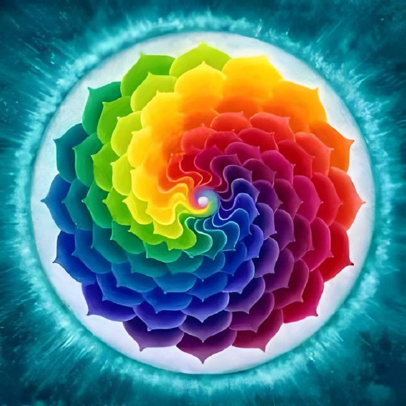 Color Mandala - Full Round Drill Diamond Painting 30*30CM