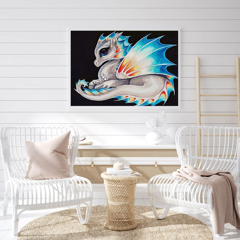 Dragon - Full Round Drill Diamond Painting 60*50CM
