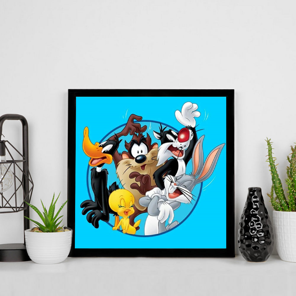 Bugs Bunny Cartoon Character - Full Square Drill Diamond Painting 30*30CM