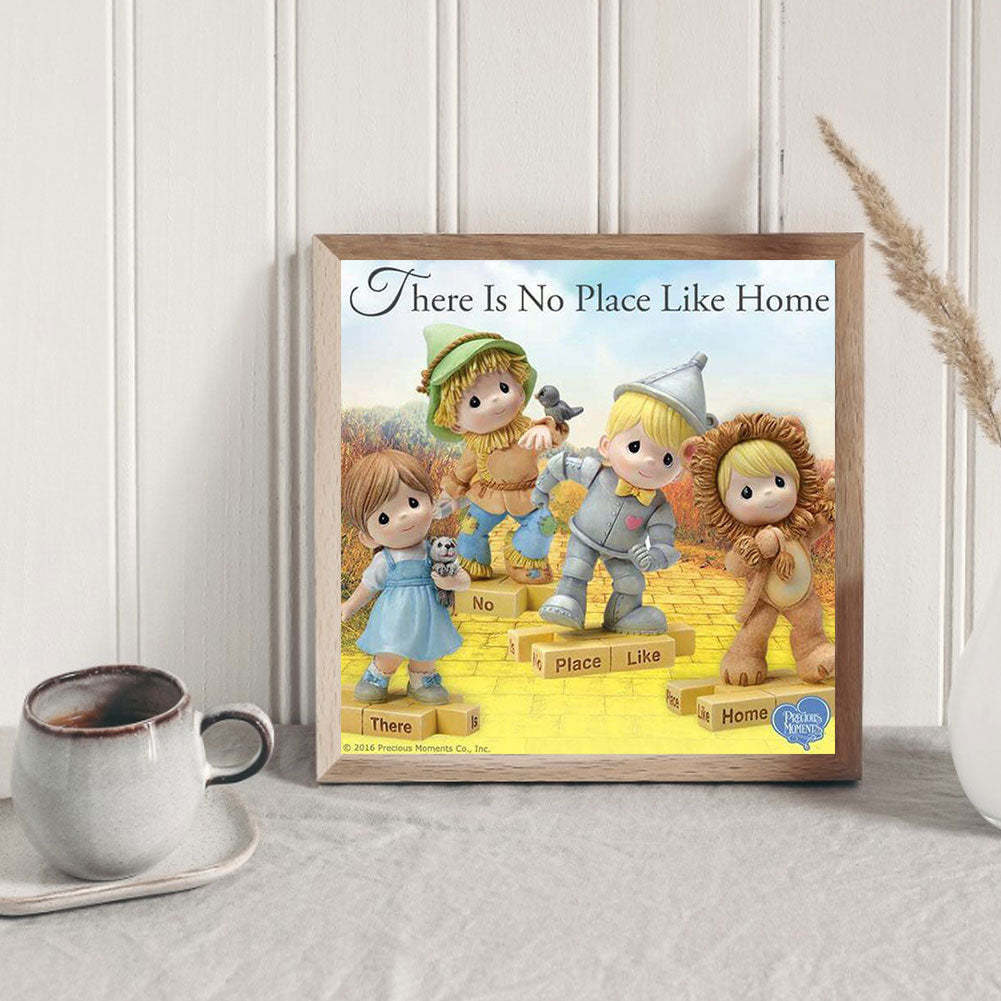 Precious Moment Record Cartoon Character - Full Square Drill Diamond Painting 50*50CM