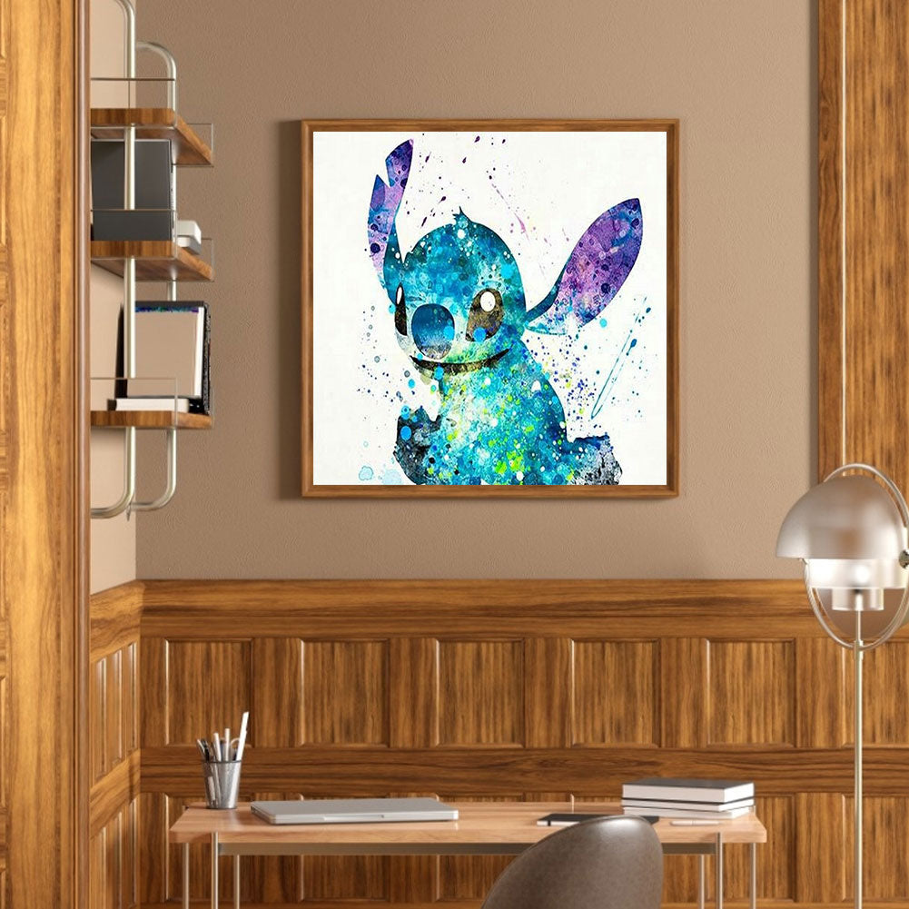 Cartoon Stitch - Full Round Drill Diamond Painting 50*50CM