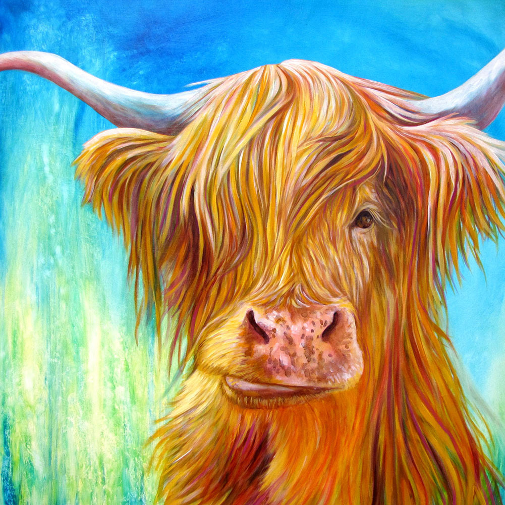 Yak - Full Round Drill Diamond Painting 50*50CM
