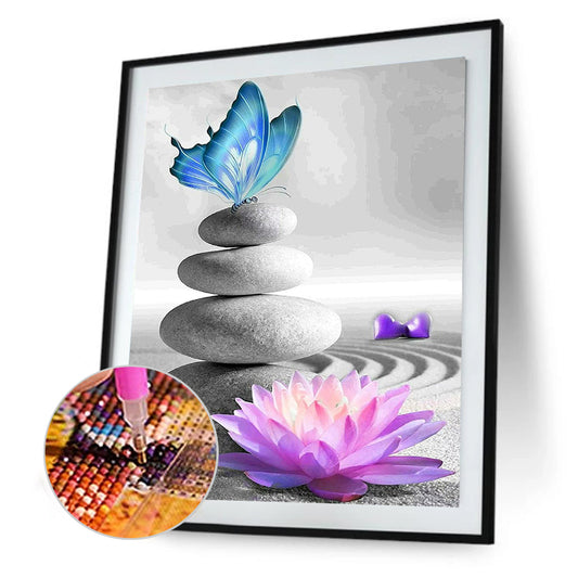 Zen Pebble - Full Round Drill Diamond Painting 30*40CM