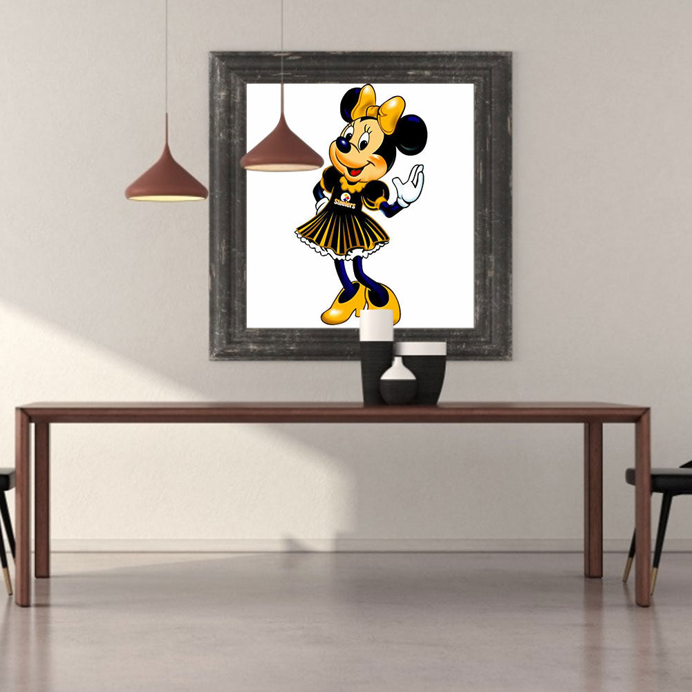 Disney Minnie - Full Round Drill Diamond Painting 30*30CM