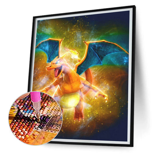 Pokemon Charizard - Full Square Drill Diamond Painting 40*50CM