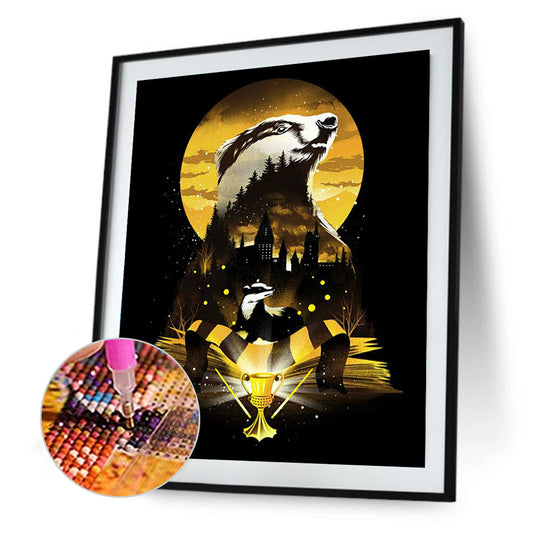 Harry Potter 50*60CM(Canvas) Full Round Drill Diamond Painting
