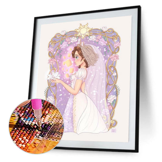 Disney Princess - Full Round Drill Diamond Painting 30*40CM