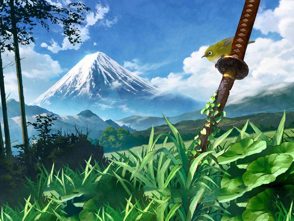 Mount Fuji - Full Round Drill Diamond Painting 40*30CM