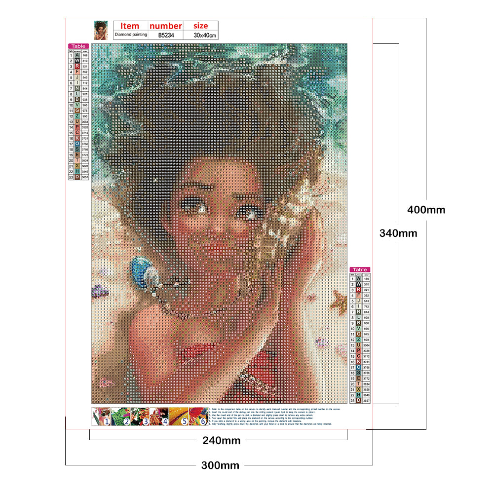 Moana - Full Round Drill Diamond Painting 30*40CM