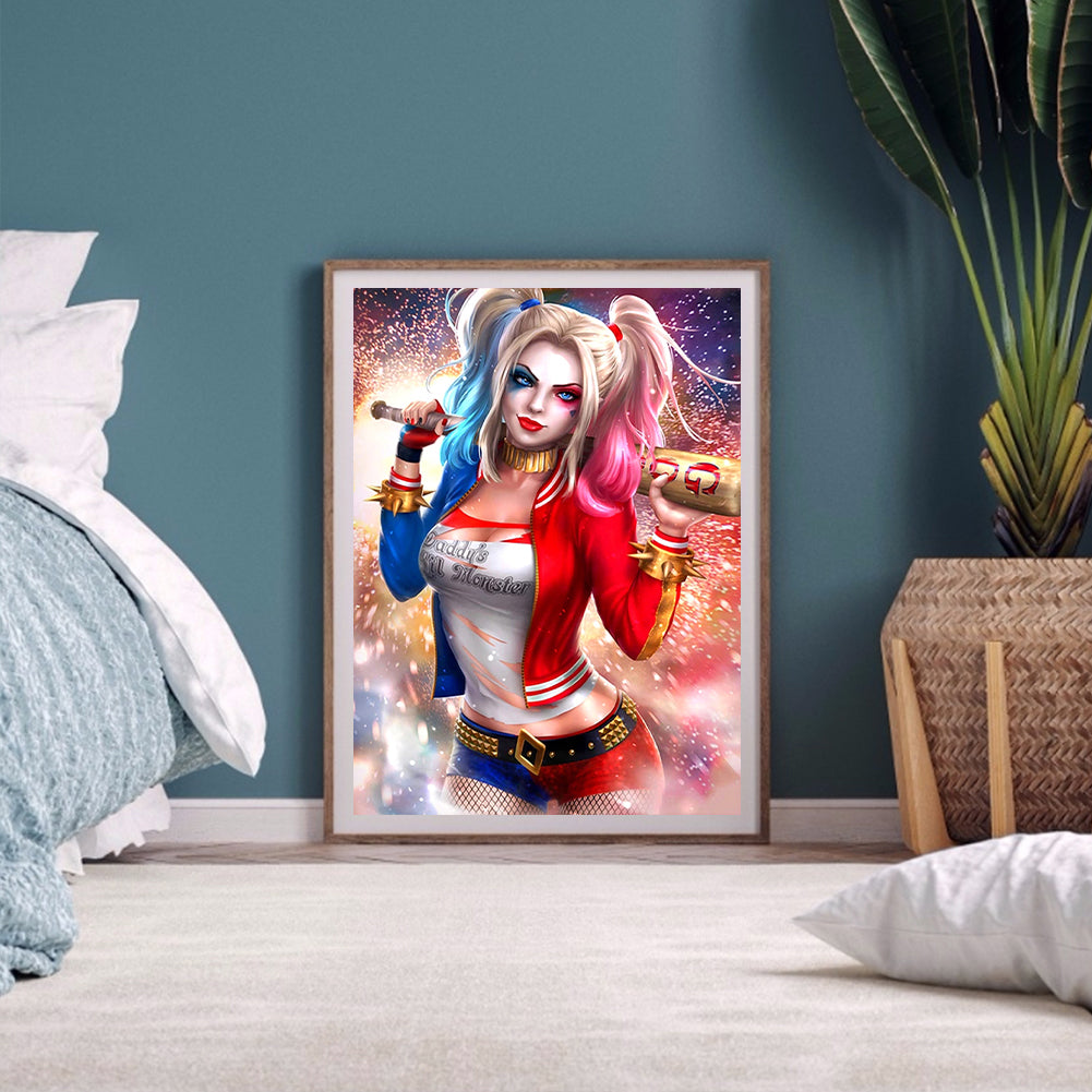 Harley Quinn - Full Square Drill Diamond Painting 40*50CM
