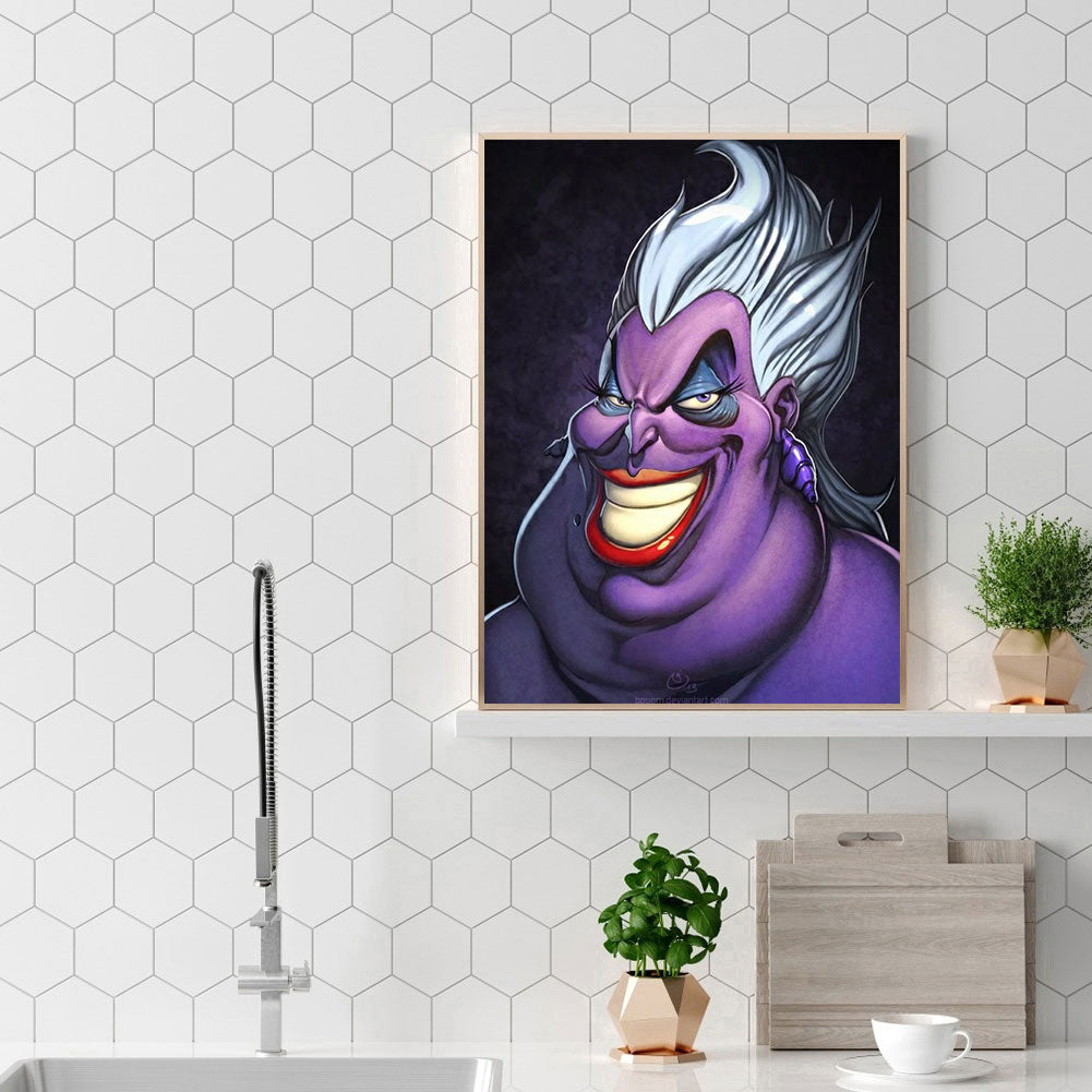 Disney Villain - Full Round Drill Diamond Painting 30*40CM