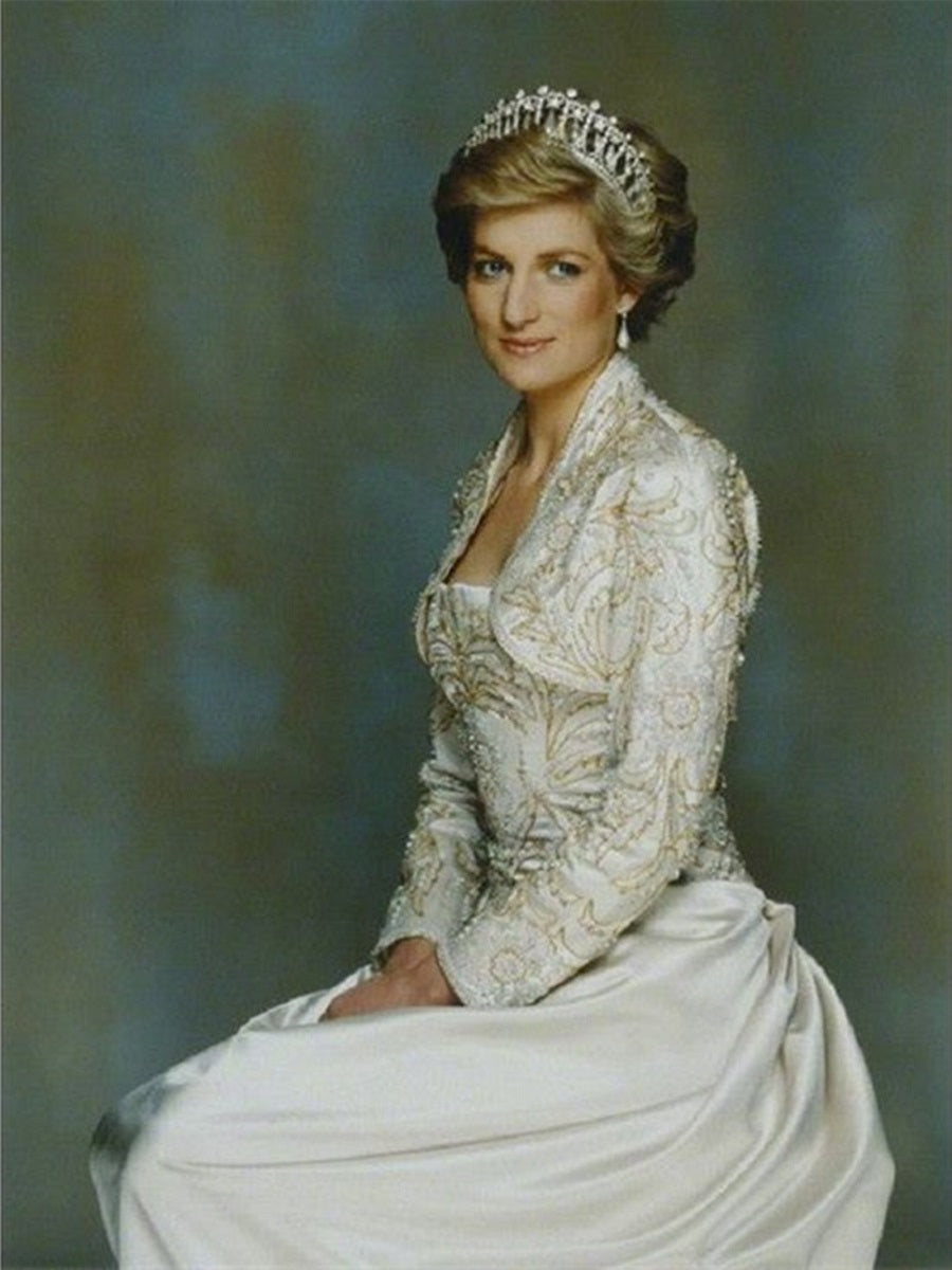 Princess Diana - Full Round Drill Diamond Painting 40*60CM