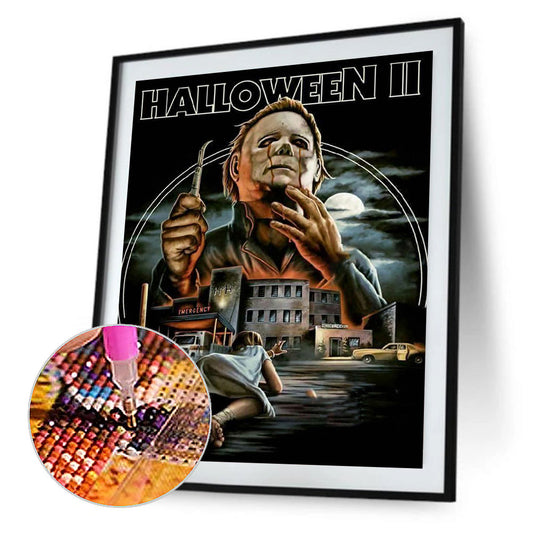 Horror Movie Halloween - Michael Myers - Full Round Drill Diamond Painting 30*40CM