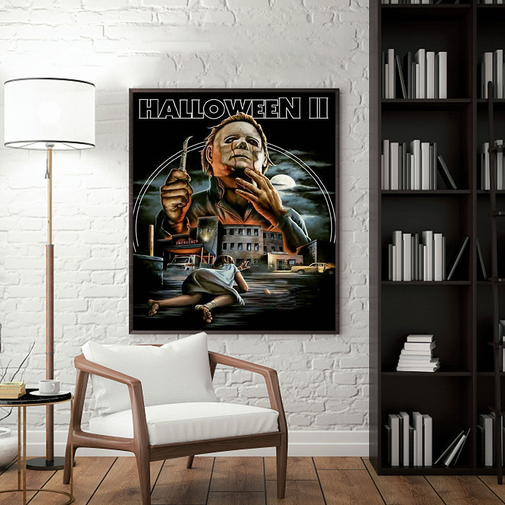 Horror Movie Halloween - Michael Myers - Full Round Drill Diamond Painting 30*40CM
