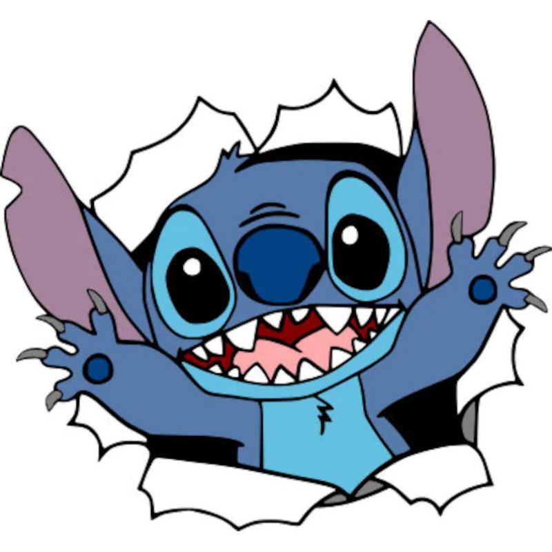 Stitch - Full Round Drill Diamond Painting 30*30CM