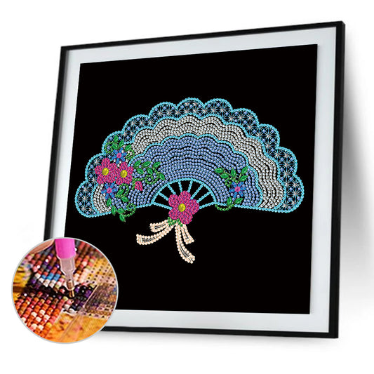 Line Art 30*30CM(Canvas) Special Shaped Drill Diamond Painting