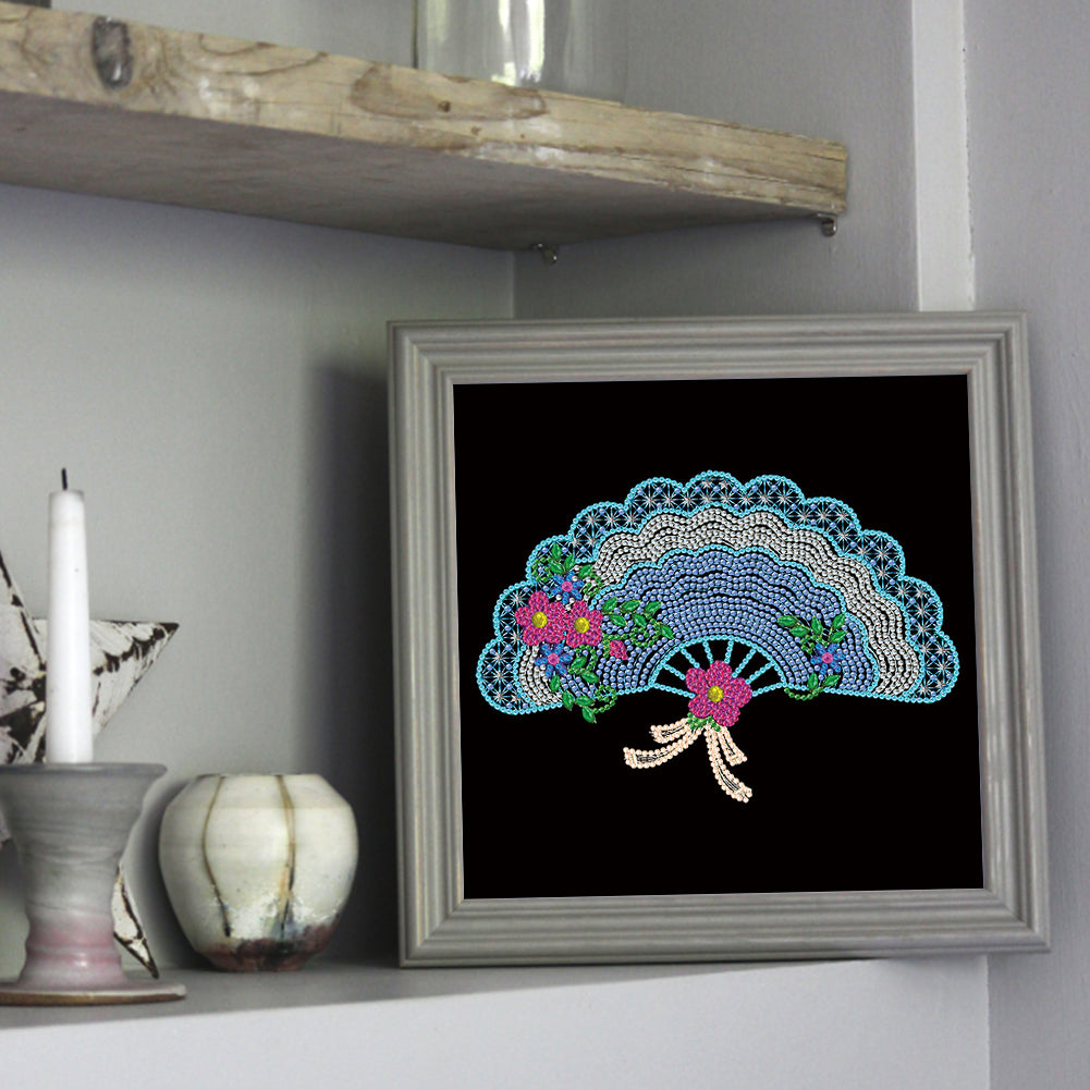 Line Art 30*30CM(Canvas) Special Shaped Drill Diamond Painting