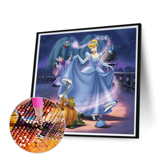 Disney Princess 40*40CM(Canvas) Full Square Drill Diamond Painting