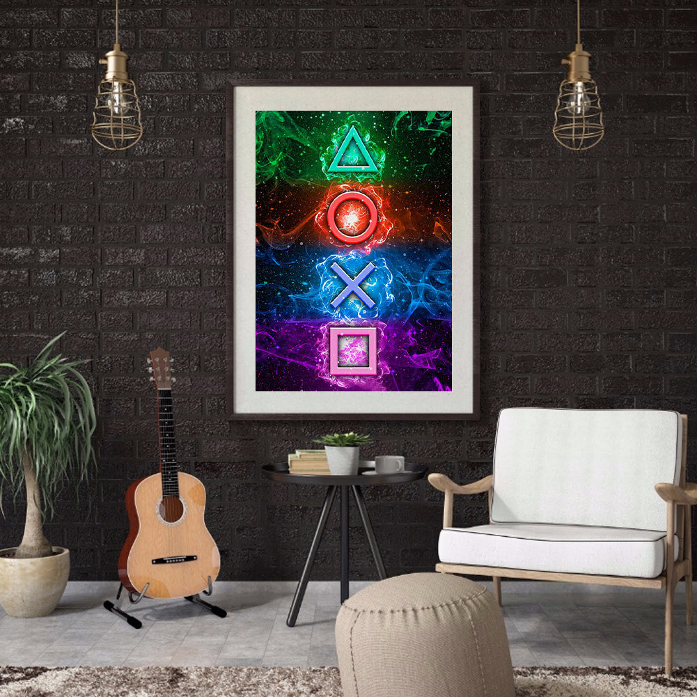 Game Element - Full Round Drill Diamond Painting 40*50CM
