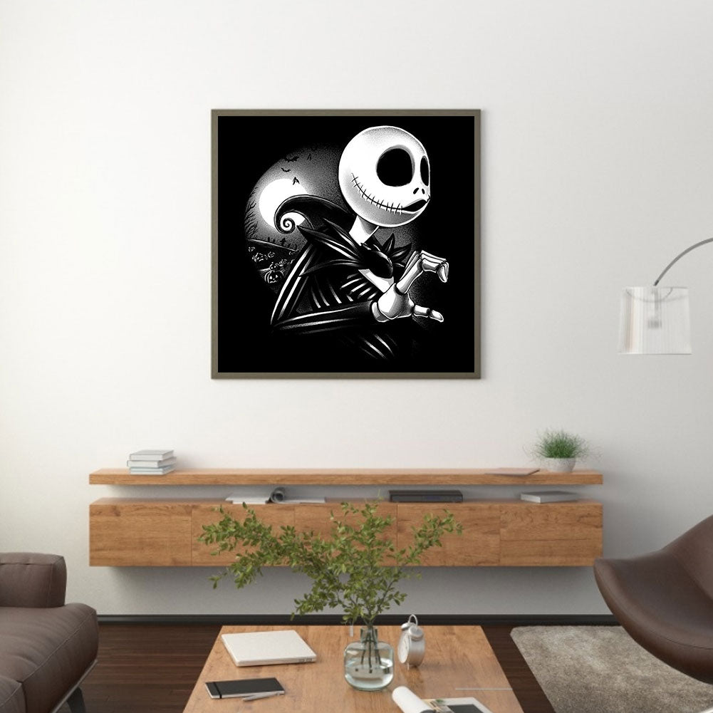 Weird City Night Jack 30*30CM(Canvas) Full Round Drill Diamond Painting